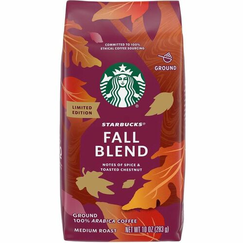 Starbucks K-Cup, Ground Fall Blend Coffee - Medium - K-Cup, Ground - Fall Blend