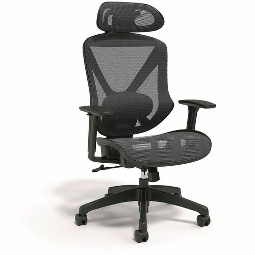 Alera Taunton Task Chair - Black Seat Color - Mesh Seat Material - Black Back Color - Mesh Back Material - Black Frame Color - Nylon Frame Material - Armrest