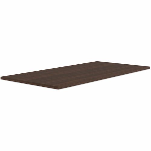 Alera Seville 96" Wide Conference Table Top, Rectangular, 96w x 48d x 1.5h, Mahogany - Rectangular Table Top - Square Edge - Mahogany Table Top
