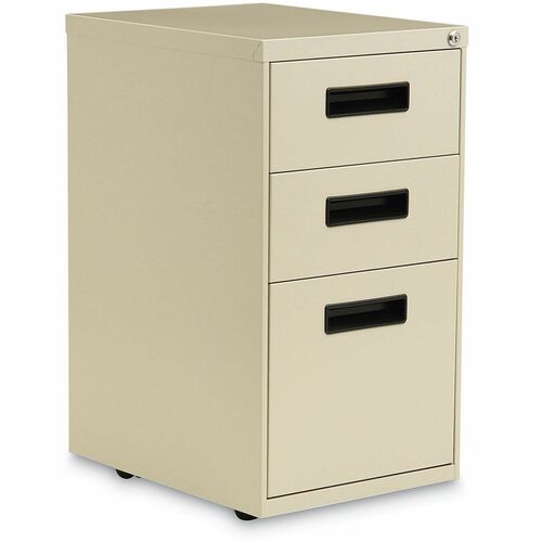 Alera File Cabinet - 15" Width x 19.3" Depth x 27.7" Height - 3 x Drawer(s) for Box, File - 12" Drawer Height - Legal, Letter - Vertical - Putty