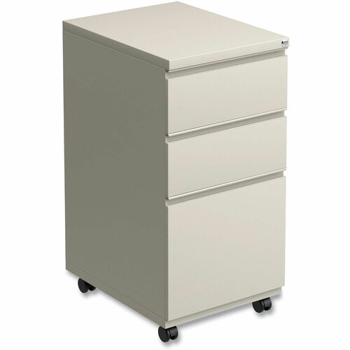 Alera File Cabinet - 15" Width x 19.3" Depth x 27.7" Height - 3 x Drawer(s) for Box, File - 12" Drawer Height - Legal, Letter - Vertical - Putty