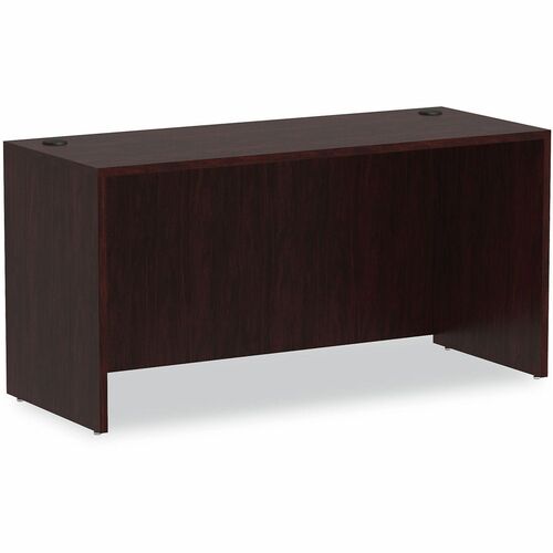 Alera Valencia Series Credenza Shell, 59.13w x 23.63d x 29.5h, Espresso - Finish: Espresso - Edge Banding, Textured - For Desk