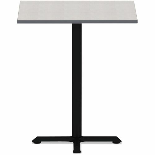 Alera Reversible Laminate Table Top, Square, 35.38w x 35.38d, White/Gray - Gray Square, White Top - 1" Table Top Thickness x 35.30" Width x 35.30" Depth - Training - Assembly Required - Laminate, Wood Grain Top Material