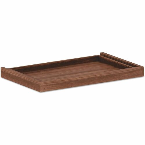 Alera Drawer - 24.50" Width x 15" Depth x 2" Height - Laminated, Durable, Scratch Resistant, Spill Resistant, Edge Banding - Woodgrain Laminate, Thermofused Laminate (TFL) - Modern Walnut