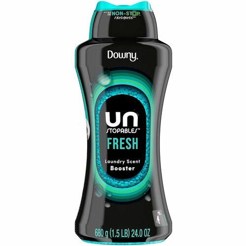 Unstopables Unstopables In-Wash Scent Booster - For Laundry, Fabric, Washing Machine, Clothes, Multipurpose - Fresh, Clean Scent - Long Lasting, Deodorize, Easy to Use - Black, Blue