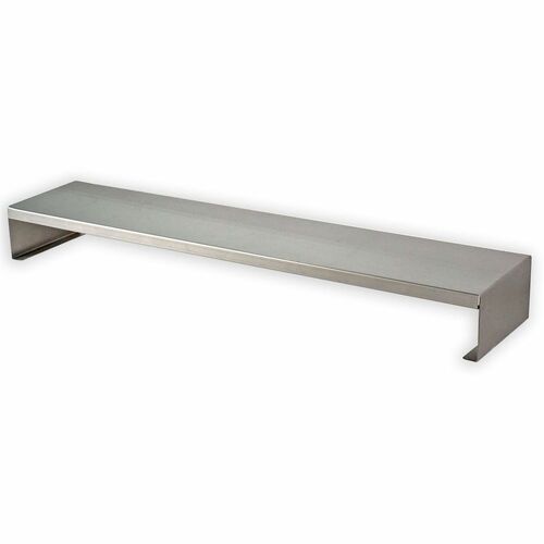Victor MagnaTrack All-Steel Monitor Riser - Computer Monitor Display Type Supported - 4" Height x 8" Width - Desktop - Steel, Solid Steel - Urban Steel - For Monitor, Office, Studio, Home - Ergonomic, Comfortable, Non-slip Base, Sturdy, Robust, Durable, H