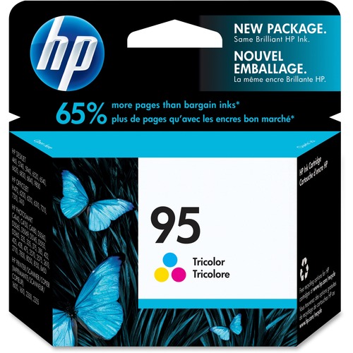 HP 95 Original Ink Cartridge - Single Pack - Inkjet - 260 Pages - Color - 1 Each - Ink Cartridges & Printheads - HEWC8766WN