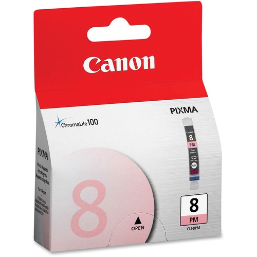 Canon CLI-8PM Original Ink Cartridge - Inkjet - Magenta - 1 Each