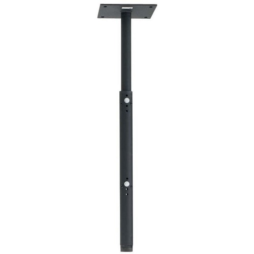 Chief 8" Ceiling Plate with 1.5" NPT 24-46" Extension Column - Black - 500lb