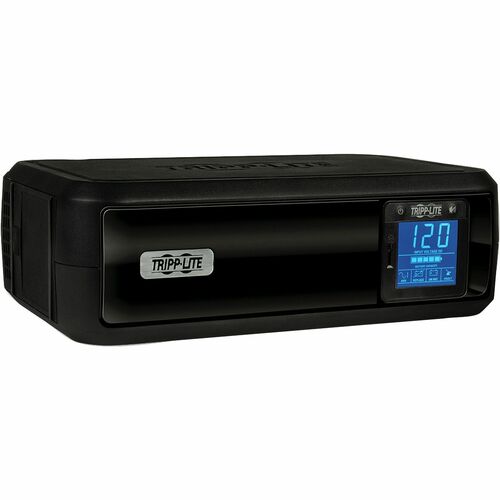 Tripp Lite by Eaton UPS OmniSmart LCD 120V 650VA 350W Line-Interactive UPS Tower LCD display USB port - 8 Hour Recharge - 3.20 Minute Stand-by - 110 V AC Input - 120 V AC Output - 8 x NEMA 5-15R
