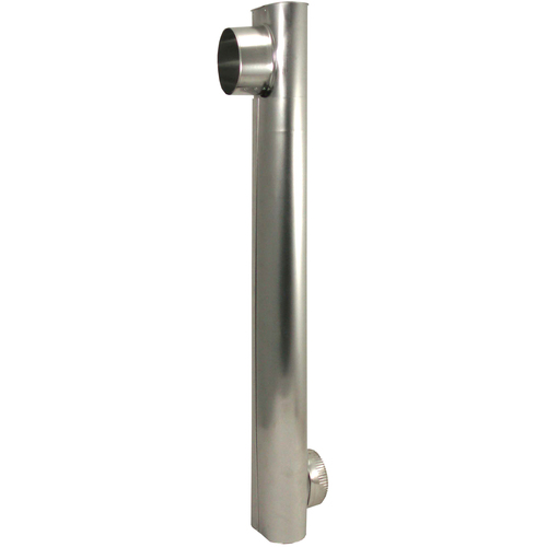 Deflecto Dryer Vent Periscope - for Dryer - Aluminum