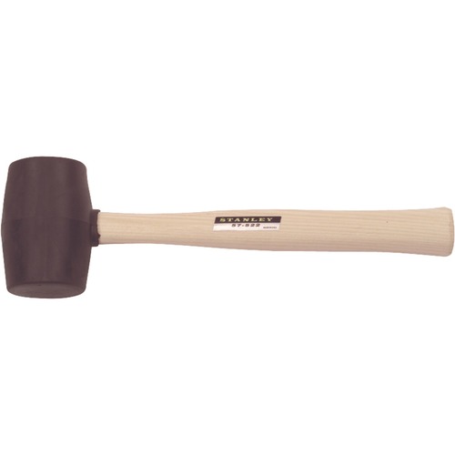 Stanley Rubber Mallet - 13.8" Length - Rubber - 1.12 lb