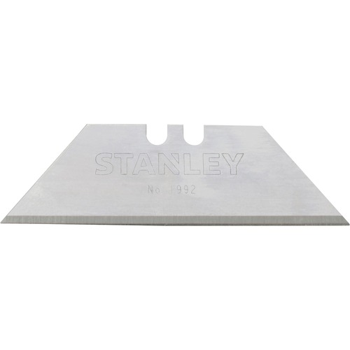 Stanley Utility Knife Replacement Blades - 5.88" (149.35 mm) Length - Heavy Duty - Carbon Steel - 5 / Pack - Stainless Steel - Utility Knife Replacement Blades - BOS11921