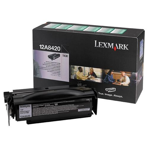Lexmark Toner Cartridge - Laser - Standard Yield - 6000 Pages - Black - 1 Each