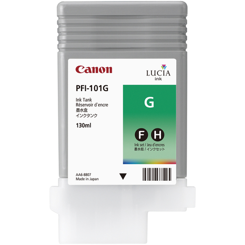 Canon PFI-101G Original Ink Cartridge - Inkjet - Green