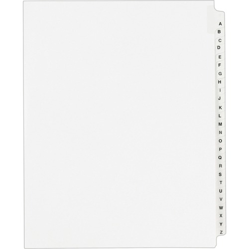 Aazon.co : Kleer-Fax Letter-Size Individual Letter Index Dividers