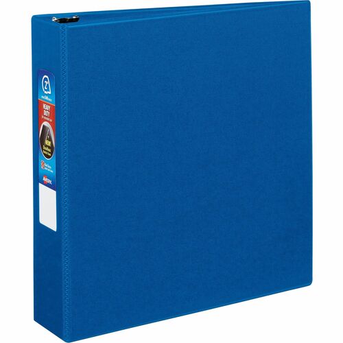 Avery® Heavy-duty Binder - One-Touch Rings - DuraHinge - 2" Binder Capacity - Letter - 8 1/2" x 11" Sheet Size - 540 Sheet Capacity - Ring Fastener(s) - 4 Pocket(s) - Polypropylene - Recycled - Pocket, Heavy Duty, One Touch Ring, Long Lasting, Tear Re