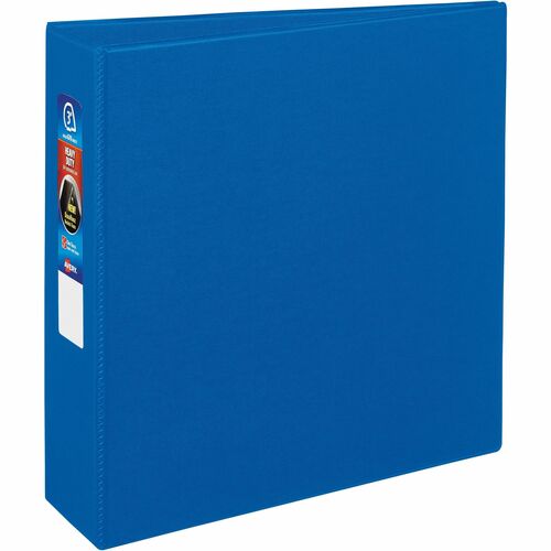 Avery® 3" Heavy Duty Binder - 3" Binder Capacity - Letter - 8 1/2" x 11" Sheet Size - 670 Sheet Capacity - Ring Fastener(s) - 4 Pocket(s) - Polypropylene - Recycled - Pocket, Heavy Duty, One Touch Ring, Long Lasting, Tear Resistant, Split Resistant, L