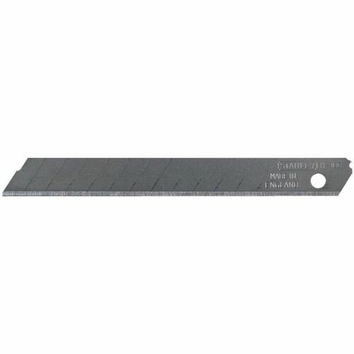 Stanley-Bostitch 9mm Quick-Point Blades - 3.50" Length - Straight Style - Snap-off - Steel - 3 / Pack - Silver