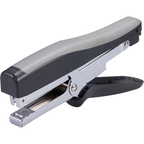 Bostitch Standard Plier Stapler - 20 Sheets Capacity - 210 Staple Capacity - Full Strip - 1/4" Staple Size - Black, Gray