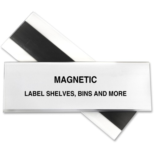 Picture of C-Line HOL-DEX Magnetic Shelf/Bin Label Holders