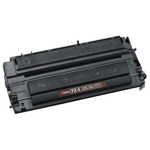 Canon FX-4 Original Toner Cartridge - Laser - 4000 Pages - Black - 1 Each - Fax Toner Cartridges - CNM1558A002AA