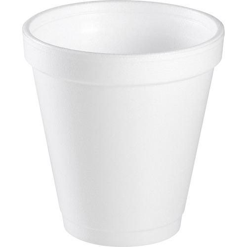 Dart Insulated Foam Cups - 10oz  - 295.74 mL - 1000 / Carton - White - Foam - Cold Drink, Hot Drink, Soft Drink