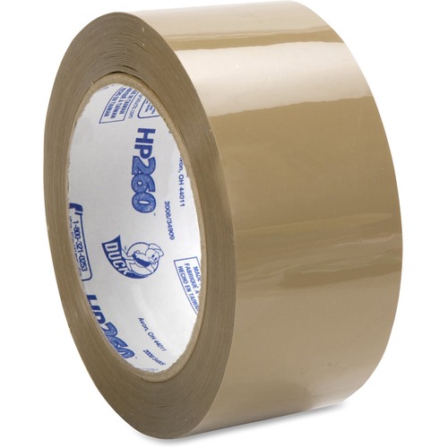 Duck Brand HP260 Packing Tape - 60 yd Length x 1.88" Width - 3" Core - 3.10 mil - Acrylic Backing - 1 / Roll - Tan