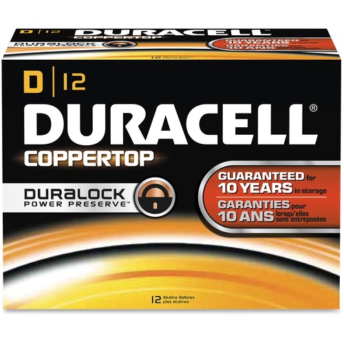 Duracell Multipurpose Battery - For Multipurpose - D - 15000 mAh - 1.5 V DC - 12 / Box