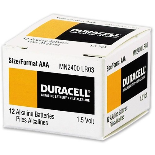 Duracell Multipurpose Battery - For Multipurpose - AAA - 1200 mAh - 1.5 V DC - 36 / Box