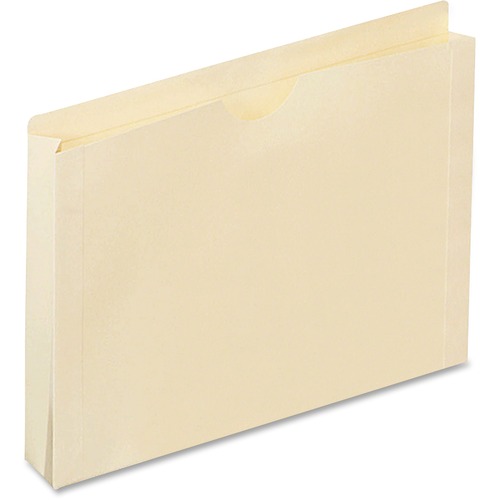 Pendaflex Letter Recycled File Jacket - 8 1/2" x 11" - 1" Expansion - Manila - 50 / Box = PFX12100