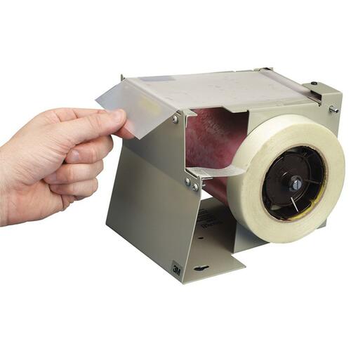 3M Scotch Label Protection Tape Dispenser - Holds Total 1 Tape(s) - 3" Core - Refillable - Putty - 1 Each
