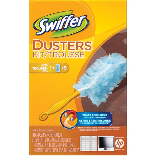 Swiffer Duster - Plastic Handle - 1 Each - Green - Brushes & Dusters - PGC11804