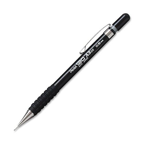 Pentel Sensi-Grip Mechanical Pencil - Refillable - Black Rubber Barrel - 12 / Box - Mechanical Pencils - PENA315A