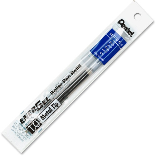Pentel EnerGel Liquid Gel Pen Refills - 1 mm, Bold Point - Blue Ink - Metal Tip - 1 Each - Pen Refills - PENLR10C