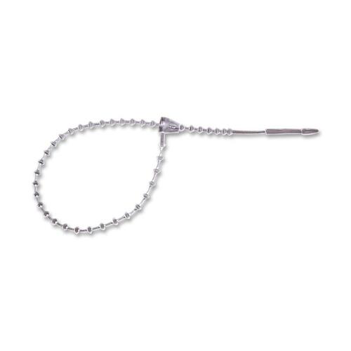 PM SecurIT Self-Locking Plastic Seals - 5" Length - Clear - Plastic - 250 / Pack