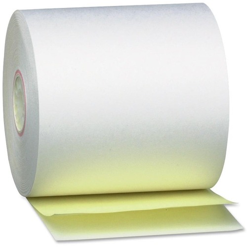 PM 80' ATM Rolls Financial Paper - 3 1/4" x 80 ft - 60 / Carton - White