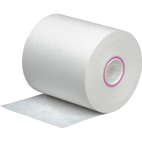 PM One-Ply Calculator/Receipt Rolls - 3" x 150 ft - 50 / Carton - Sustainable Forestry Initiative (SFI) - White