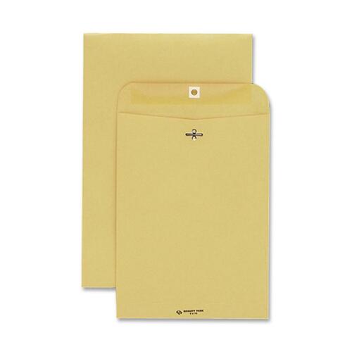 Quality Park Extra Heavy-duty Kraft Clasp Envelopes - Clasp - #63 - 6 1/2" Width x 9 1/2" Length - 32 lb - Gummed - Cameo - Kraft - 100 / Box