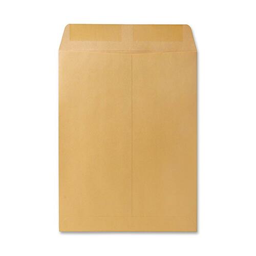 Quality Park Kraft Catalog Envelopes - Catalog - #12 1/2 - 9 1/2" Width x 12 1/2" Length - 28 lb - Gummed - Brown - Kraft - 250 / Box