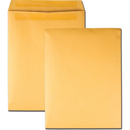 Quality Park 10 x 13 Catalog Envelopes with Redi-Seal® Self-Sealing Closure - Catalog - #13 1/2 - 10" Width x 13" Length - 28 lb - Self-sealing - Kraft - 250 / Box - Kraft