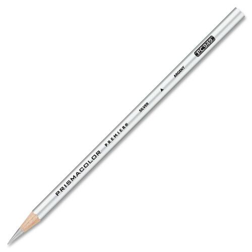 Prismacolor Premier Metallic Pencils - Metallic Silver Lead - Colored Pencils - SAN3375