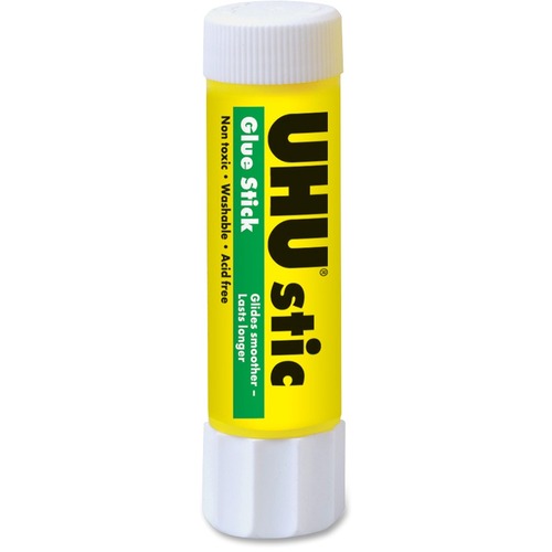 UHU Glue Stic, Clear, 40g - 40 g - 1 Each - Clear