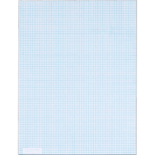 TOPS Graph Pad - 50 Sheets - Both Side Ruling Surface - 20 lb Basis Weight - Letter - 8 1/2" x 11" Sheet Size - White Paper - 1 Pad