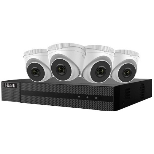 HiLook High-Performance PoE IP Security Camera Kit