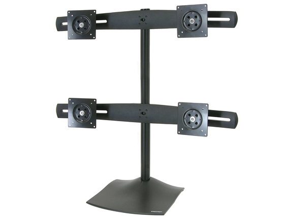 Image for Ergotron DS100 Quad-Monitor Desk Stand - Up to 124lb - Up to 24" Flat Panel Display - Black from HP2BFED