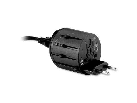 Image for Kensington International Travel Plug Adapter - 1 Pack - 550 W - 110 V AC, 220 V AC Input from HP2BFED