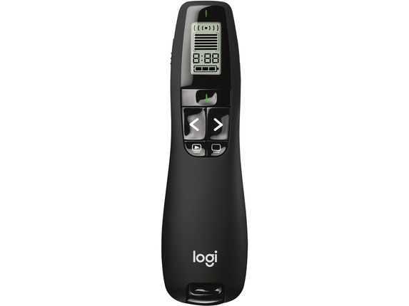 Image for Logitech R800 Professional Presenter - LCD - 100 ft Operating Distance - Black - 1 Pack from HP2BFED