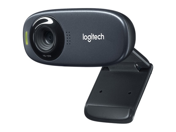 Image for Logitech C310 Webcam - 5 Megapixel - 30 fps - Black - USB 2.0 - 1 Pack(s) - 1280 x 720 Video - Fixed Focus - Microphone - Comput from HP2BFED