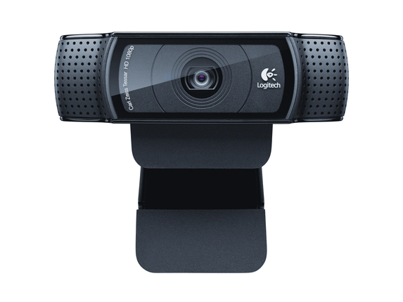 Image for Logitech C920 Webcam - 30 fps - Black - USB 2.0 - 1920 x 1080 Video - Auto-focus - Widescreen - Microphone from HP2BFED